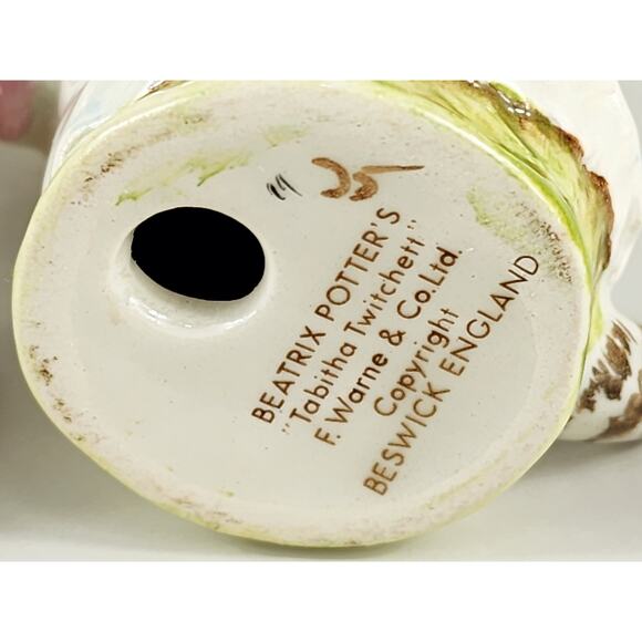 Breatrix Potter's Cat Kitten Lover Ribby Tabitha Miss Moppet 3 3/4" Year 1976 x3 - Picture 15 of 16